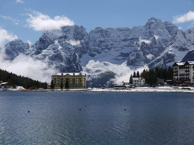 Rifugio Col De Varda Misurina Bagian luar foto